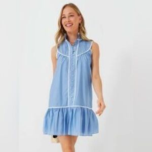 Pomander Place Tuckernuck Light Blue Sleeveless Dress